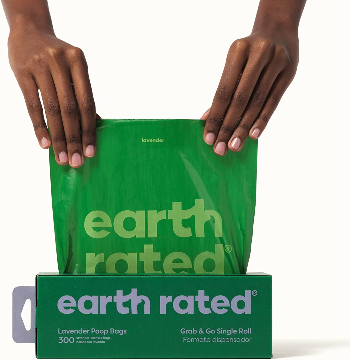 Earth Rated Poop Bags Lavender Bags 300 Roll