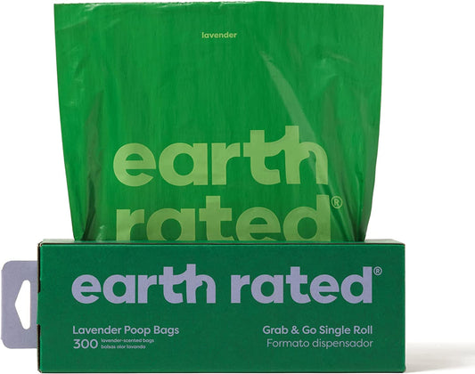 Earth Rated Poop Bags Lavender Bags 300 Roll