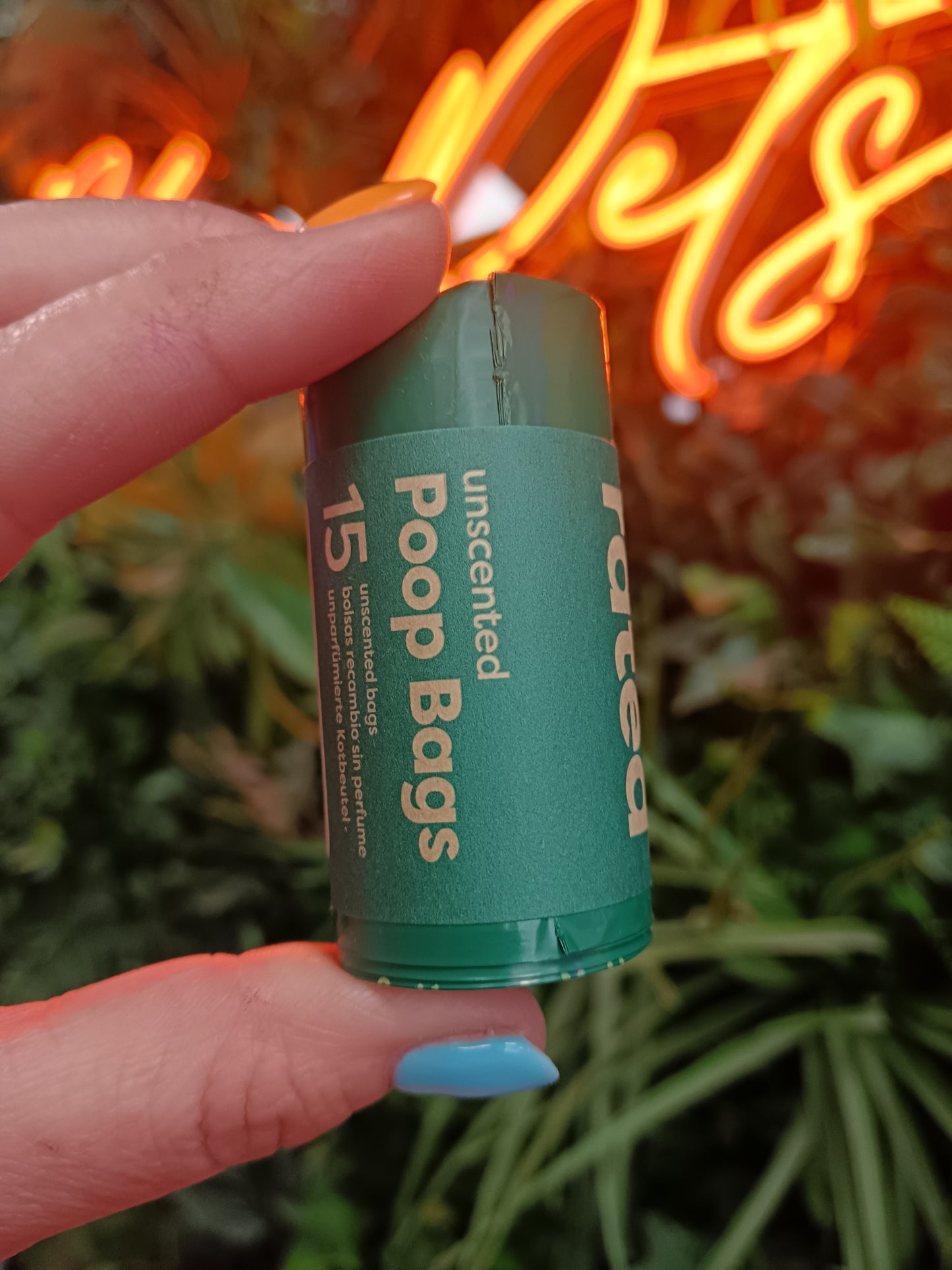 Earth Rated Poop Bags Unscented Single Roll 15 Bags