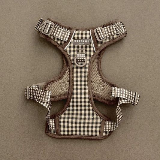 Cocopup London Explore Cotswolds Check Dog Harness