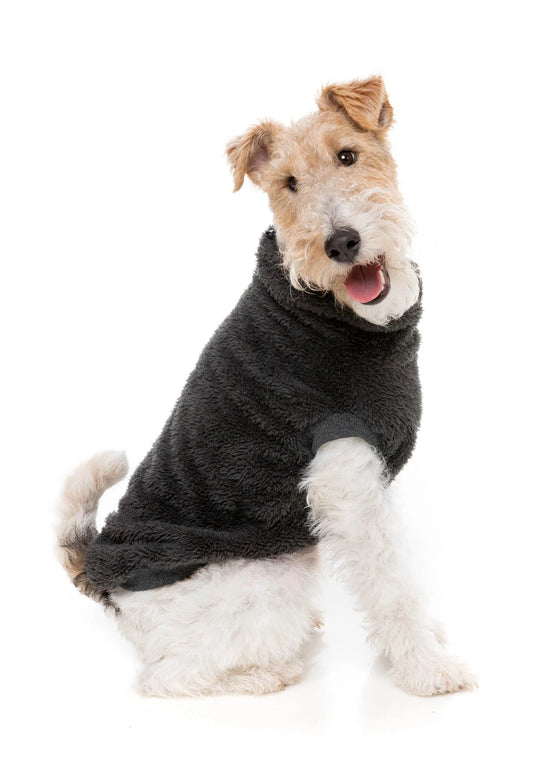Fuzzyard Turtle Teddy Sweater Carbon Black