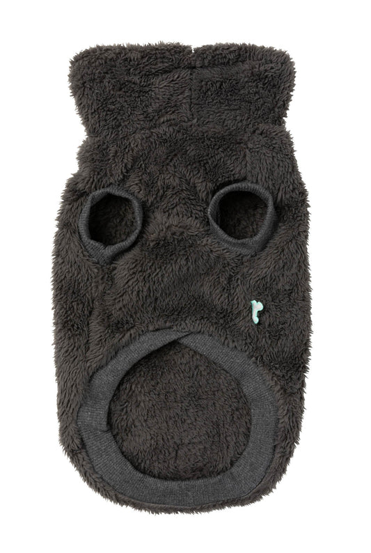 Fuzzyard Turtle Teddy Sweater Carbon Black