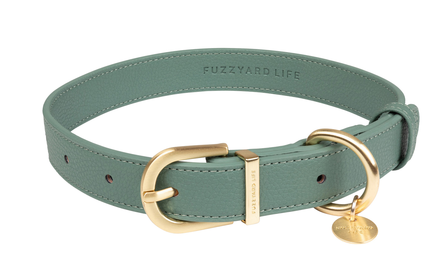 Fuzzyard Life Atelier Dog Collar Myrtle Green