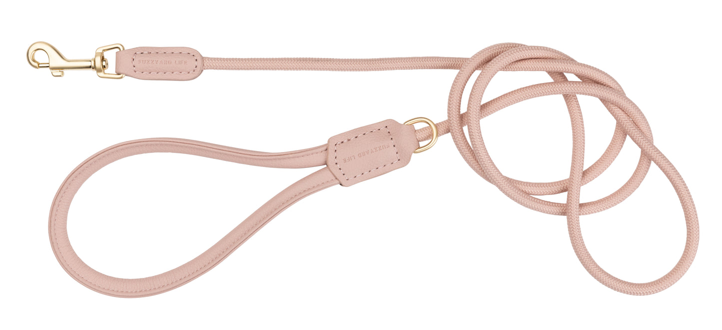 Fuzzyard Life Atelier Dog Rope Lead Soft Blush