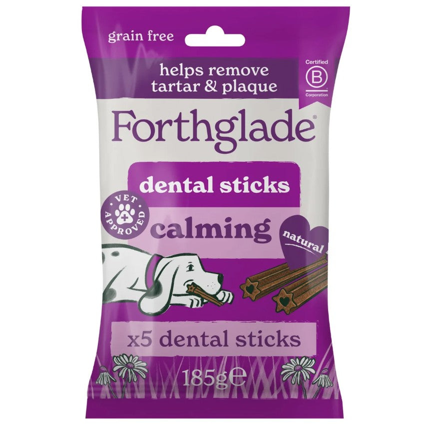 Forthglade Calming Dog Dental Sticks 185g