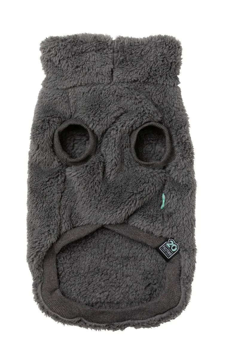 Fuzzyard Turtle Teddy Sweater Charcoal