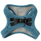 Fuzzyard Life Corduroy Step In Dog Harness French Blue