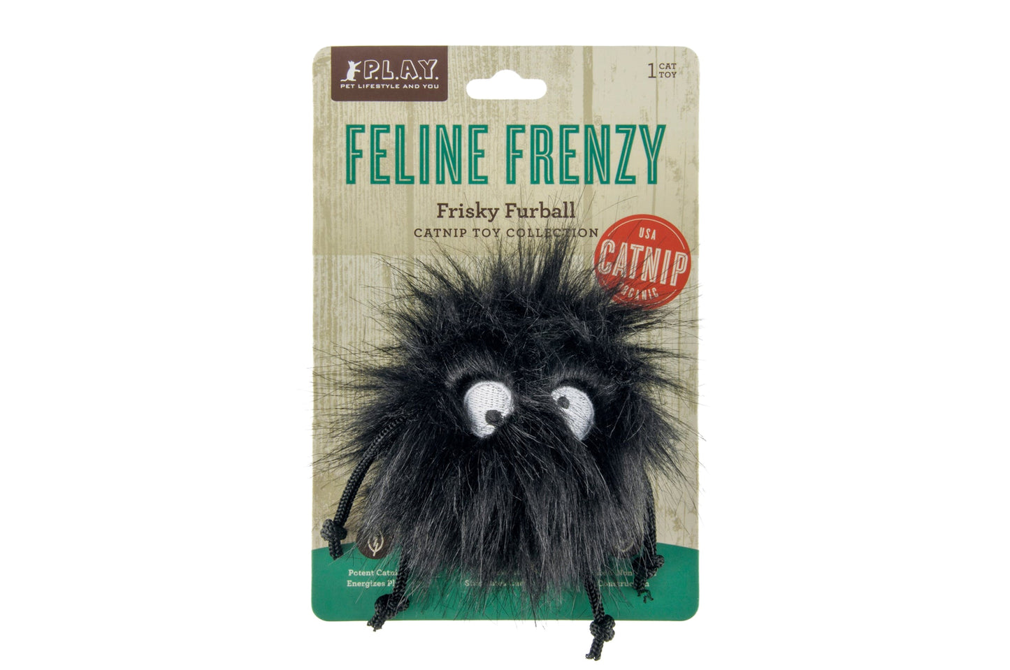 Feline Frenzy Frisky Furball Cat Toy