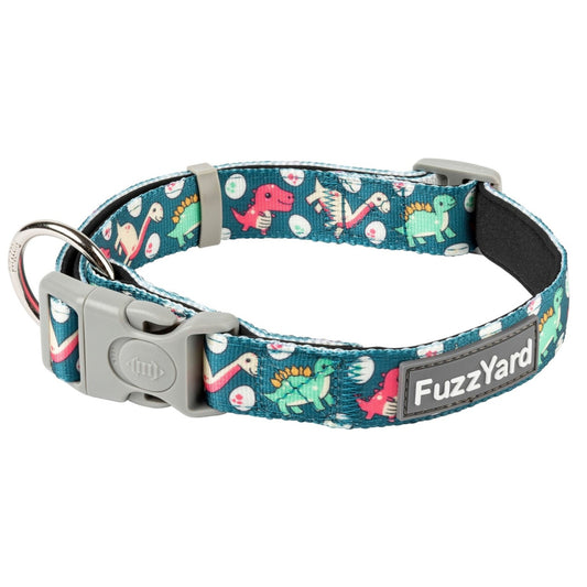 Fuzzyard Dinosaur Land Dog Collar