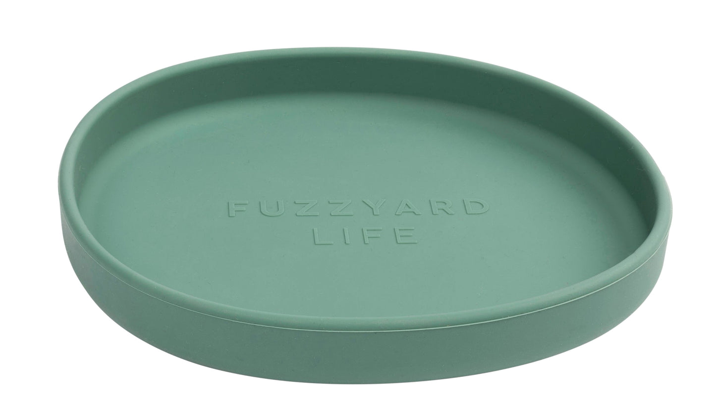 Fuzzyard Life Myrtle Green Silicone Cat Dish