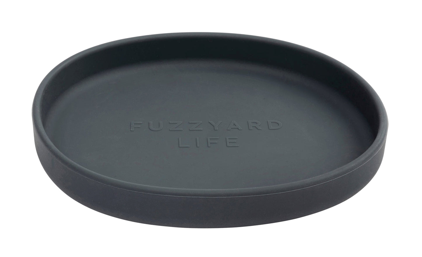 Fuzzyard Life Slate Grey Silicone Cat Dish