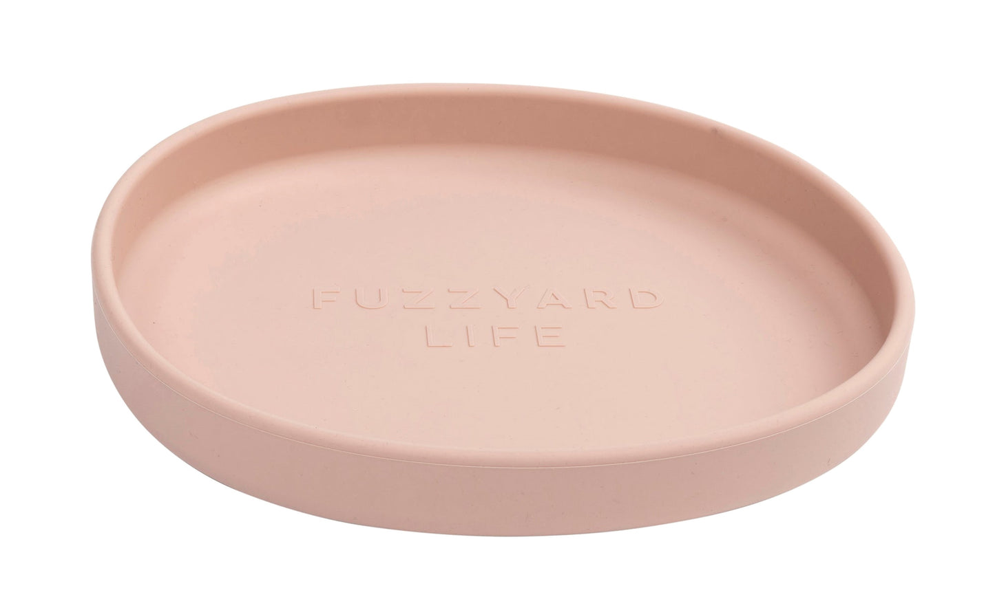 Fuzzyard Life Soft Blush Silicone Cat Dish