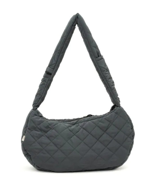 Fuzzyard Life Quilted Sling Carrier for Dogs in Slate Grey