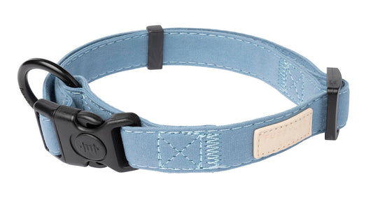 Fuzzyard Life French Blue Dog Collar