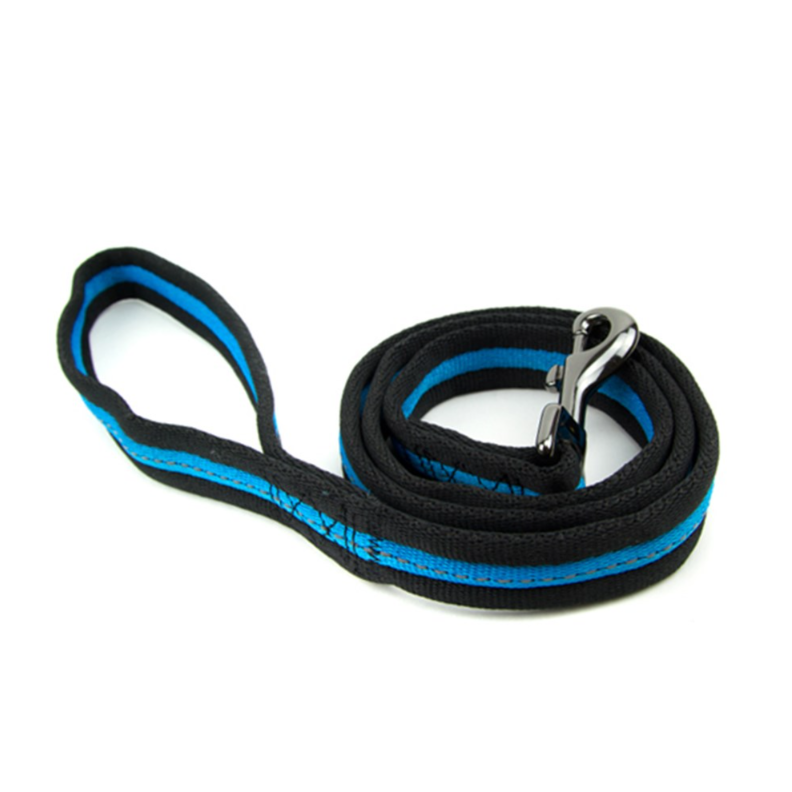 Great&Small Classic Soft Nylon Blue Dog Lead 120cm