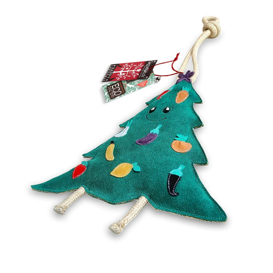 Green & Wild's Christmas Carol the Christmas Tree Giant Eco Dog Toy