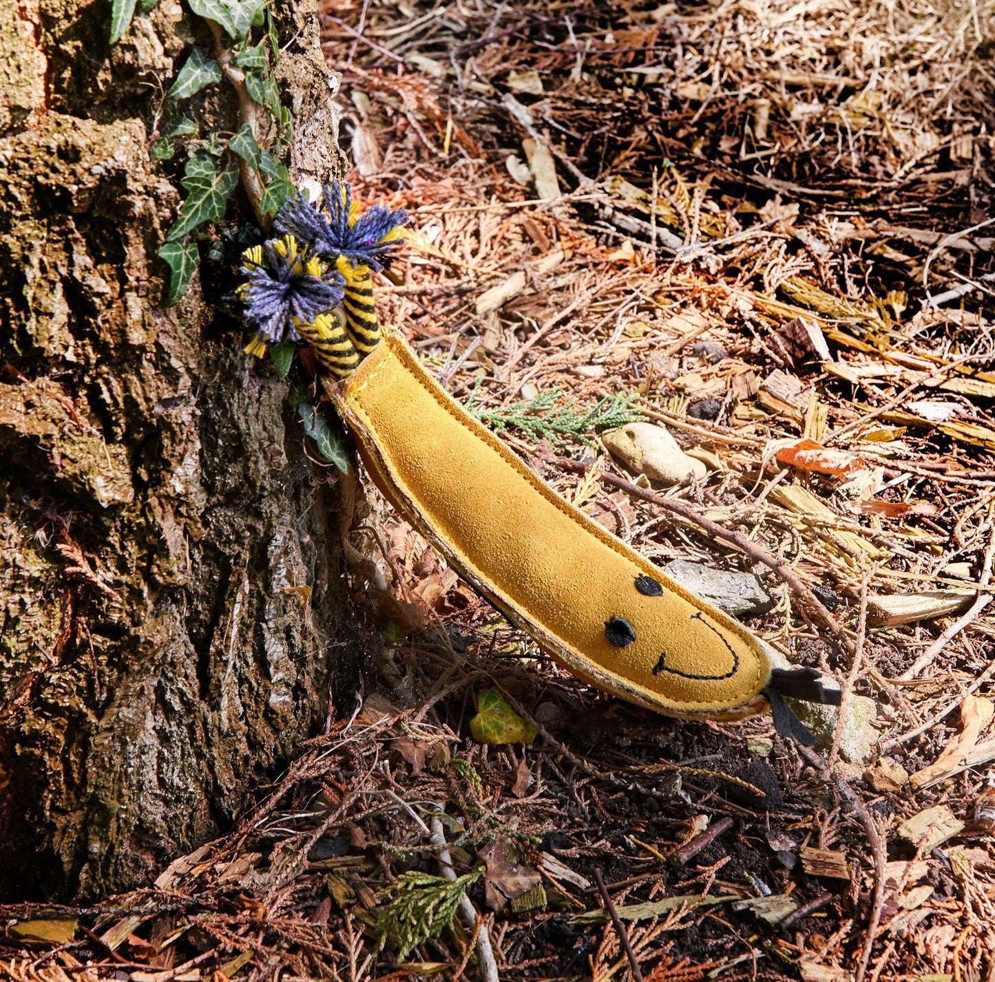 Green & Wild's Barry the Banana Eco Dog Toy