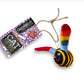 Green & Wild's Buzz Bee - Eco Cat Toy with Catnip