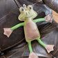 Green & Wild's Francois Le Frog Eco Dog Toy