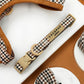 Cocopup London Heritage Check Dog Collar