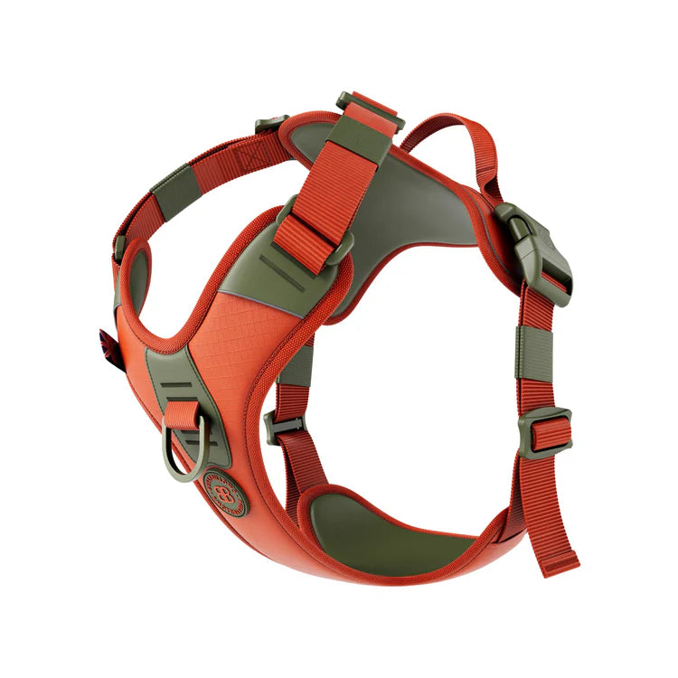 BullyBillows Anti Pull Hurricane Harness Lighter - With Handle - Burnt Orange X Khaki