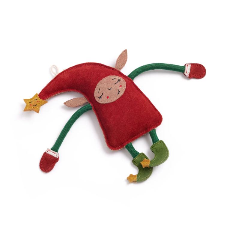 Green & Wild's Christmas Isla the Elf Eco Dog Toy