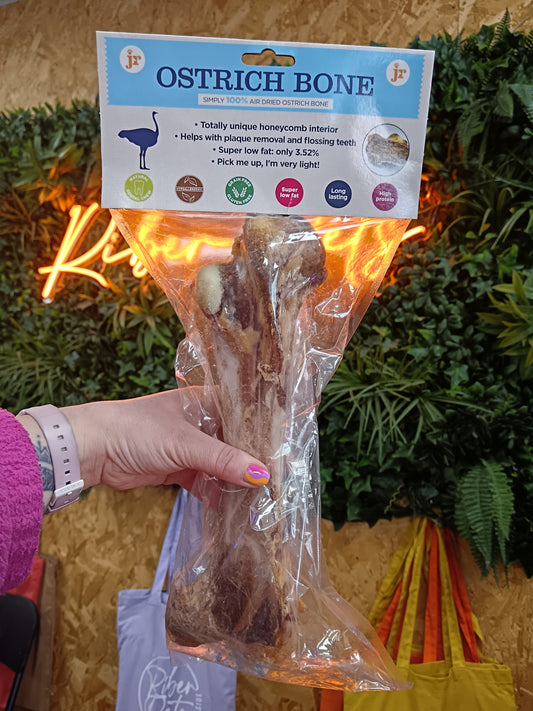 JR Natural Ostrich Bone