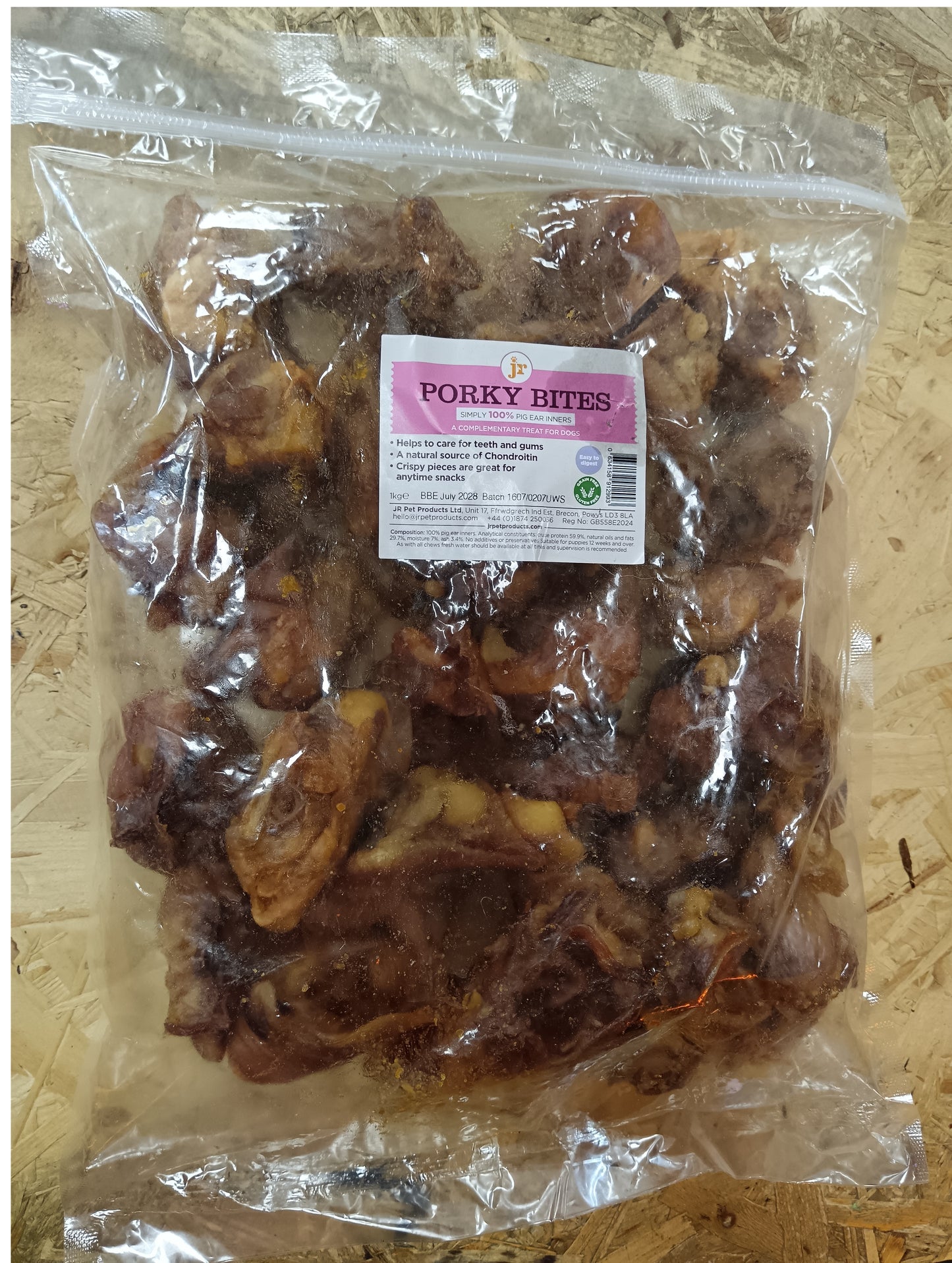 JR Natural Porky Bite 1kg