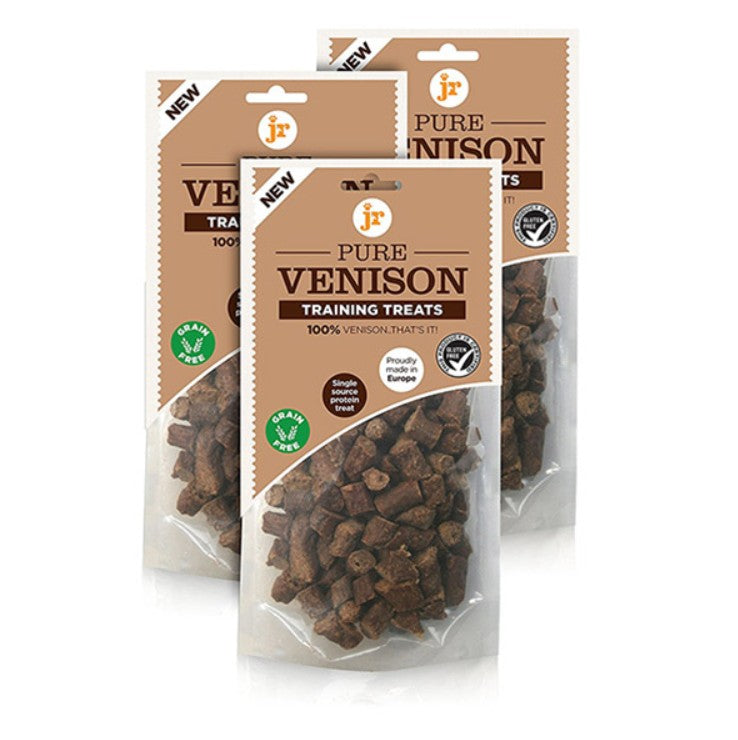JR Pure Venison Training Treats for Dogs 85g