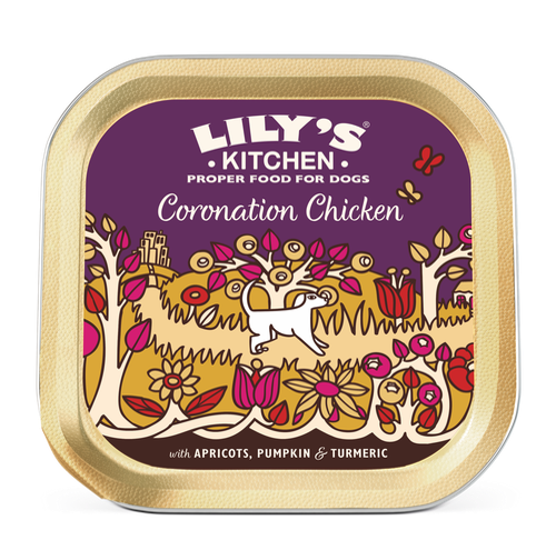 Lilys Kitchen Dog Coronation Chicken Wet Dog Food 150g