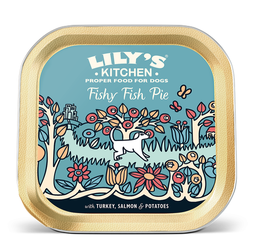 Lilys Kitchen Dog Fishy Fish Pie Wet Dog Food 150g