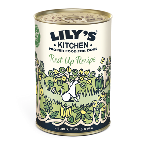 Lilys Kitchen Rest Up Recipe Wet Dog Food 400g