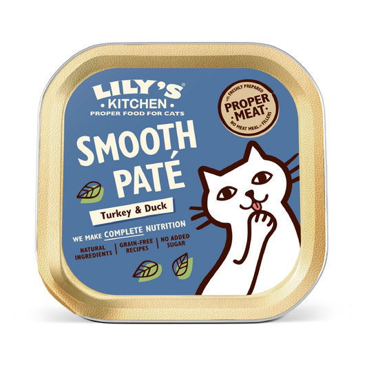 Lily's Kitchen Turkey & Duck Pate for Cats 85g