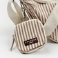 Cocopup London Dog Treat Pouch Linen Stripes