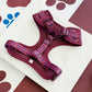 Cocopup London Dog Harness Mulberry Plaid