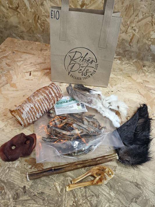 £10 Natural Dog Treat Bundle