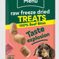 Natures Menu Freeze Dried Beef Meat Bites 15g