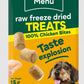 Natures Menu Freeze Dried Chicken Meat Bites 15g
