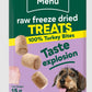 Natures Menu Freeze Dried Turkey Meat Bites 15g
