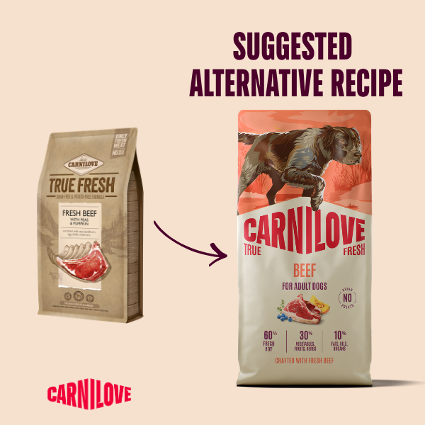 Carnilove True Fresh Beef Adult Dry Dog Food