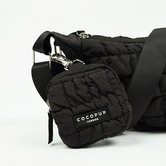Cocopup London Dog Crescent Treat Pouch Onyx