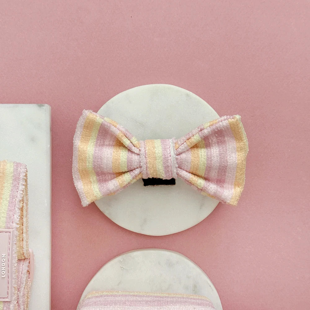 Cocopup London Pastel Stripes Dog Bow Tie