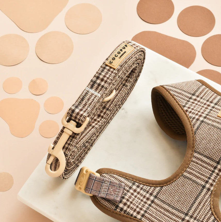 Cocopup London Pup Plaid Dog Lead