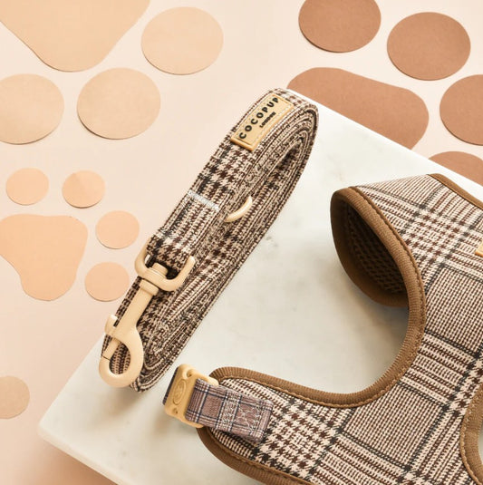 Cocopup London Pup Plaid Dog Lead