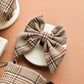 Cocopup London Dog Sailor Pup Plaid Dog Bow Tie