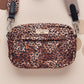 Cocopup London Dog Walking Bag Quilted Leopard Pup