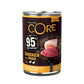 Wellness CORE Can 95% Chicken, Duck and Carrots Grain Free 400g