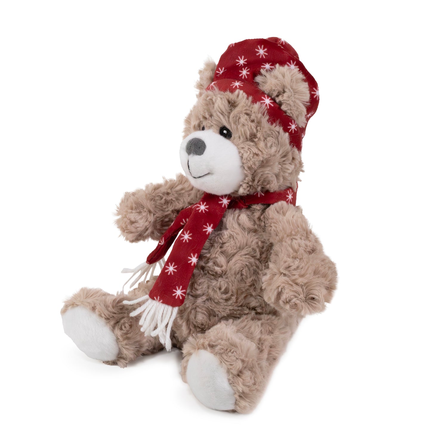 Rosewood Christmas Brie Bear Plush Teddy Dog Toy