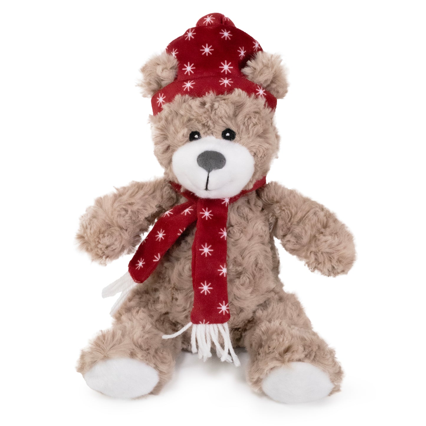 Rosewood Christmas Brie Bear Plush Teddy Dog Toy