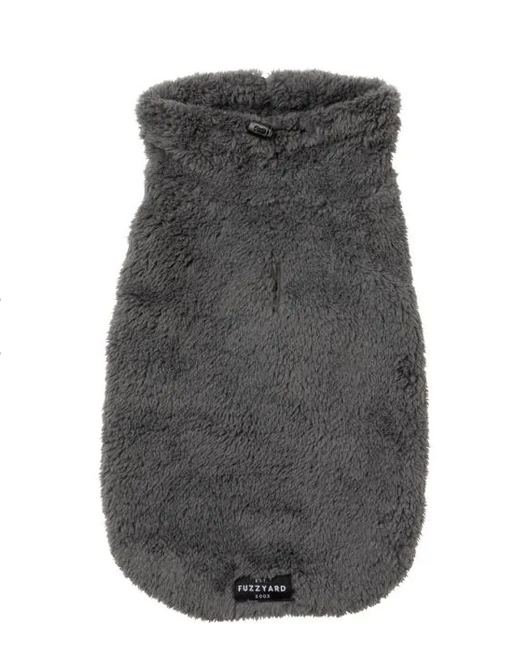 Fuzzyard Turtle Teddy Sweater Charcoal